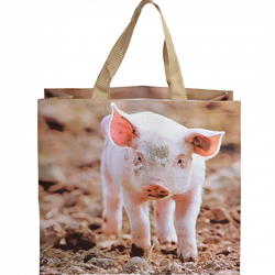 Sac à courses Cochon