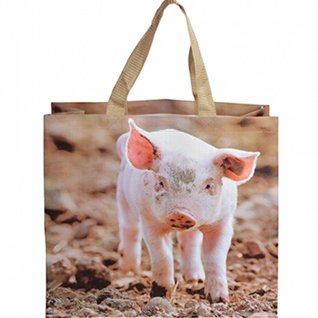 Sac à courses Cochon