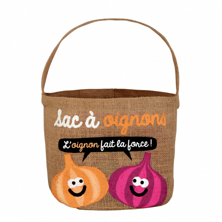 Sac à Oignons "L'oignon fait la force"