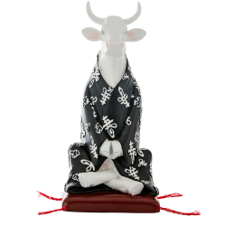 Cow Parade Meditating Cow