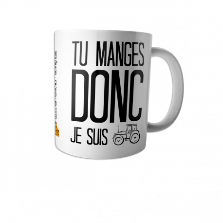 Mug tu manges donc je suis