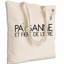 Sac shopping Paysanne fière de l'être