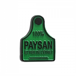 PAYSAN ET FIER DE L'ETRE - Magnet métal