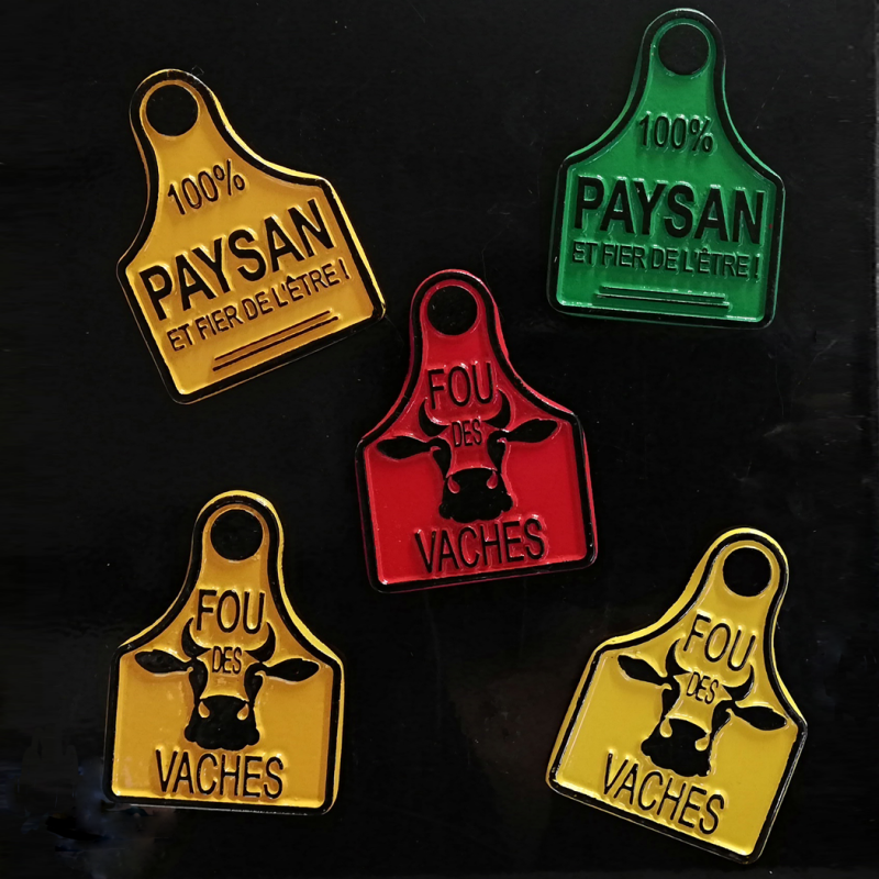 Paysan Et Fier De L Etre paysan et fier de l'être cadeau aimant magnet metal