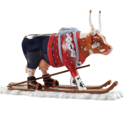Cow Parade Ski Cow