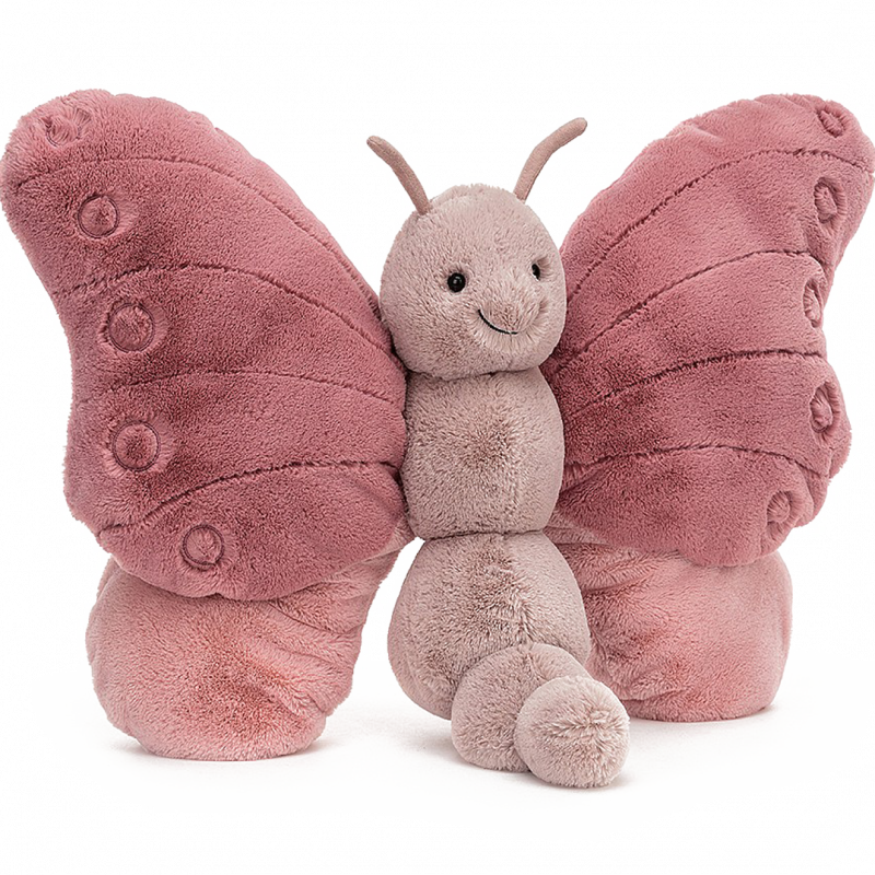 Peluche Bisounours Papillon Tougentille, 22,9 cm - Peluchettes boutique