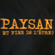 Veste capuche Paysan fier de l'être !