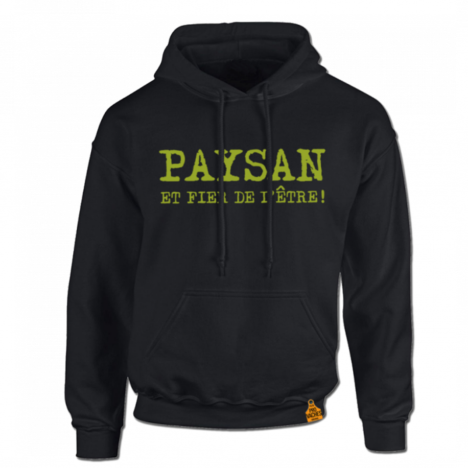 Paysan Et Fier De L Etre paysan et fier de l'être sweat pull agricole