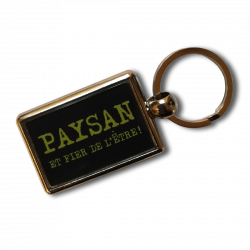 Porte -clefs Paysan et fier de l'être !