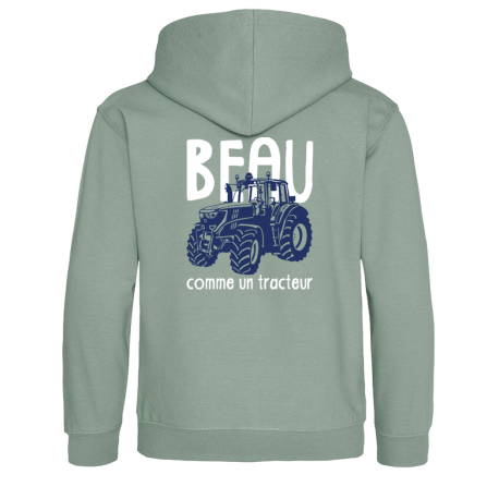 Sweat enfant Beau comme un tracteur