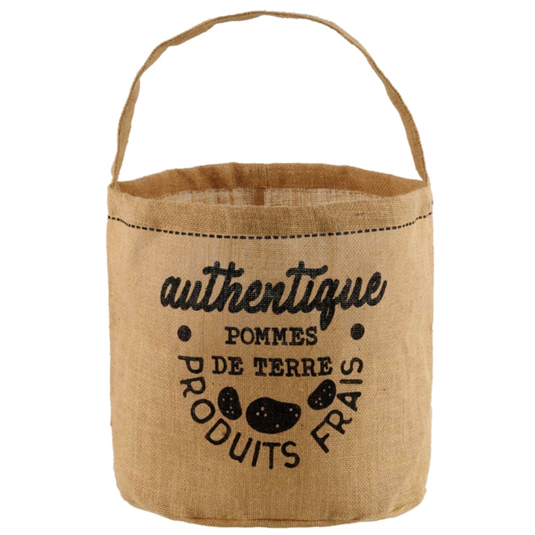 sac a patates en toile de jute