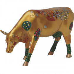 Cow Parade Klimt Cow