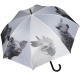 Parapluie Ferme N&B
